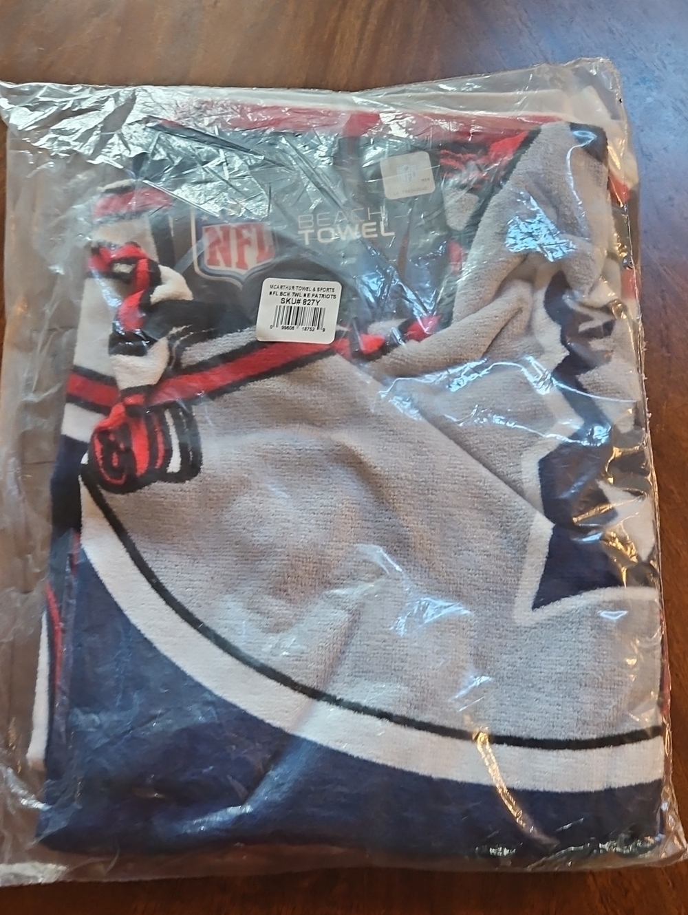 NFL Patriots Beach Towel